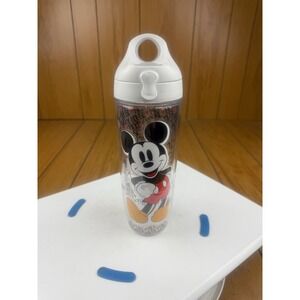 Tervis Mickey Mouse Tumbler 24 oz Water Bottle Flip Top Lid